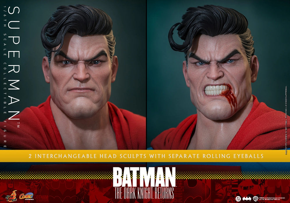 Hot Toys Comics Masterpiece Series: DC Batman The Dark Knight - Superman Escala 1/6