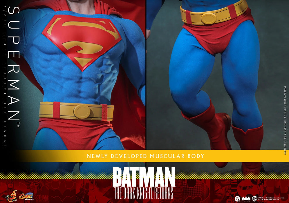 Hot Toys Comics Masterpiece Series: DC Batman The Dark Knight - Superman Escala 1/6