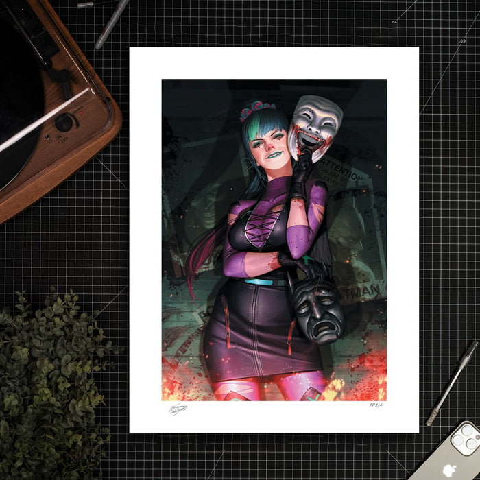 Sideshow Art Print: DC Comic Joker 80 Aniversario Super Spectacular Num 1 2020 - Punchline Litografia