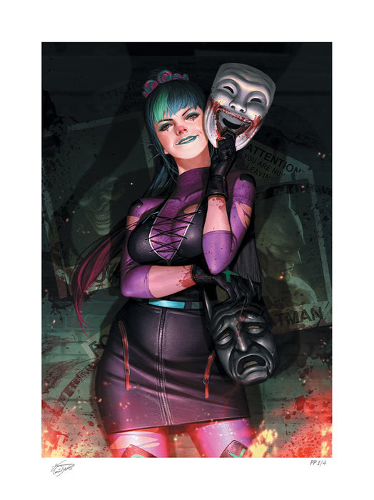 Sideshow Art Print: DC Comic Joker 80 Aniversario Super Spectacular Num 1 2020 - Punchline Litografia