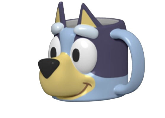 Fun Kids Tarro 3D: Bluey - Cabeza Bluey 443 Ml