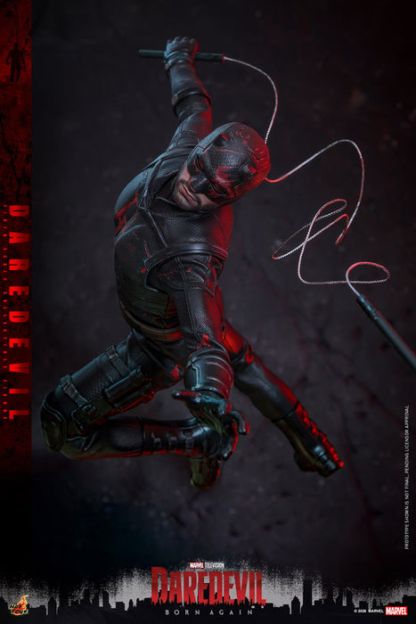 Hot Toys Television Masterpiece Series: Daredevil Born Again - Daredevil Traje Negro Escala 1/6