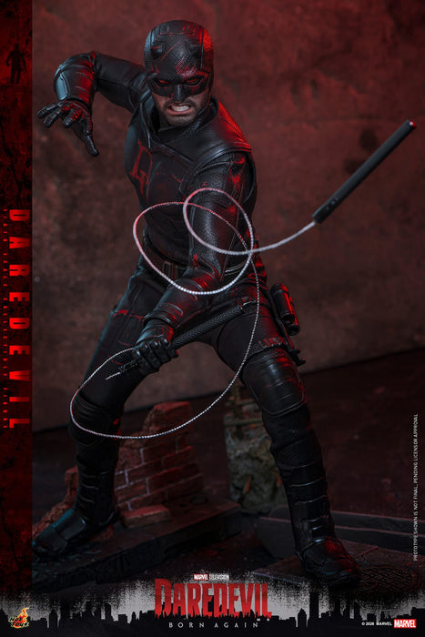 Hot Toys Television Masterpiece Series: Daredevil Born Again - Daredevil Traje Negro Escala 1/6