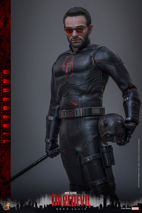 Hot Toys Television Masterpiece Series: Daredevil Born Again - Daredevil Traje Negro Escala 1/6