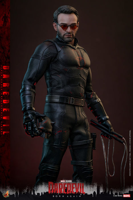 Hot Toys Television Masterpiece Series: Daredevil Born Again - Daredevil Traje Negro Escala 1/6