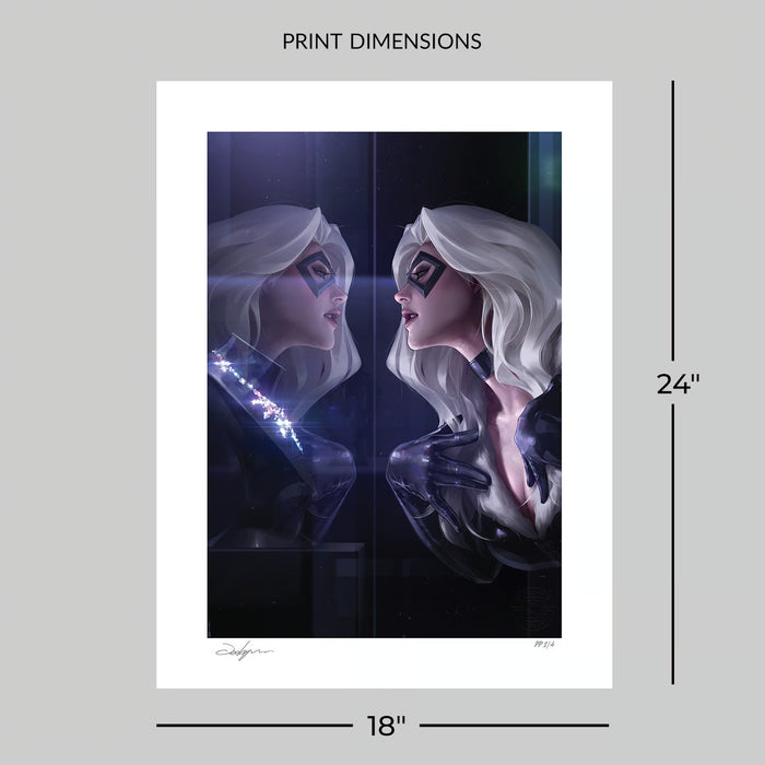 Sideshow Art Print: Marvel Comics - Black Cat Num 2 2019 Litografia