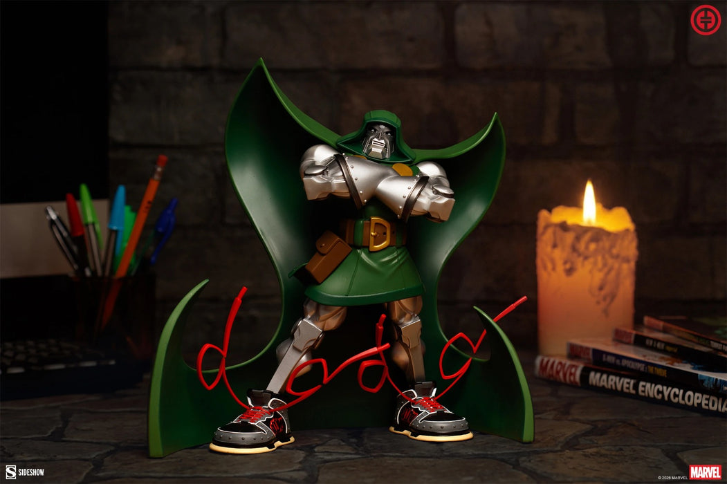 Sideshow Designer Collectible Statue: Marvel - Doctor Doom 10 Pulgadas