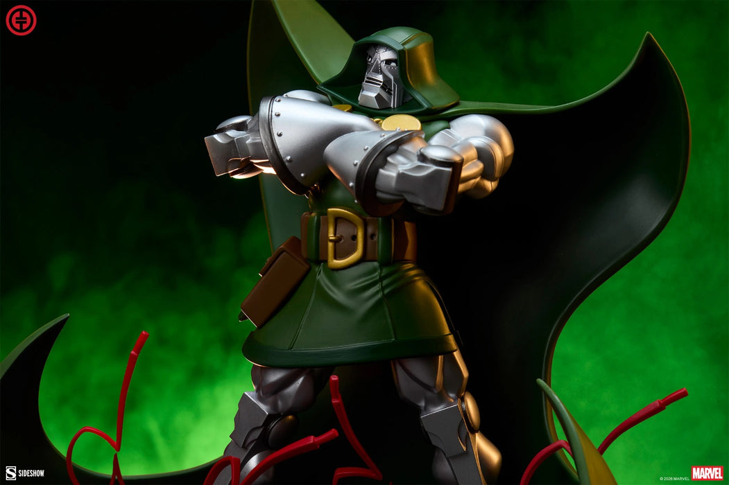 Sideshow Designer Collectible Statue: Marvel - Doctor Doom 10 Pulgadas