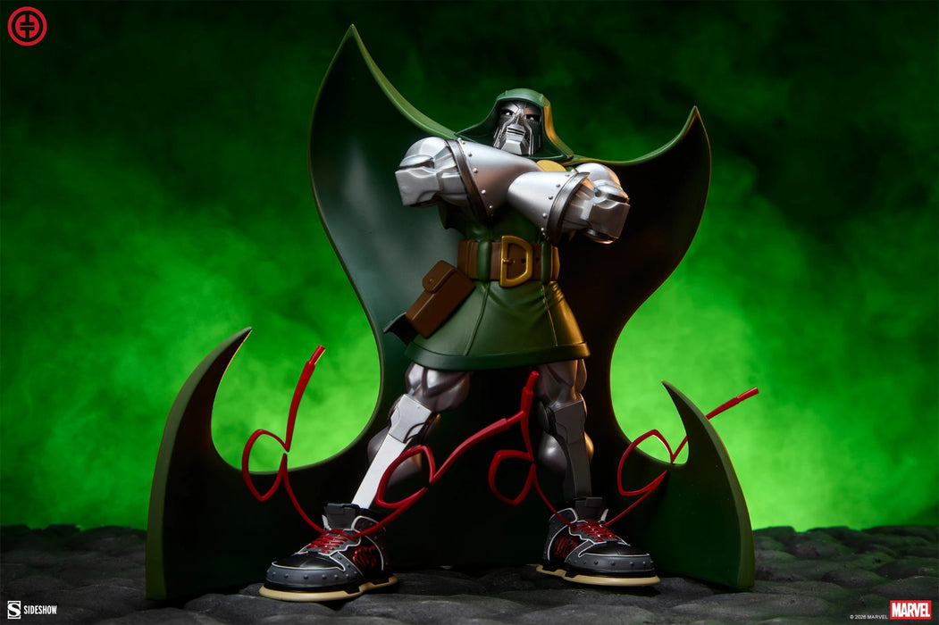 Sideshow Designer Collectible Statue: Marvel - Doctor Doom 10 Pulgadas