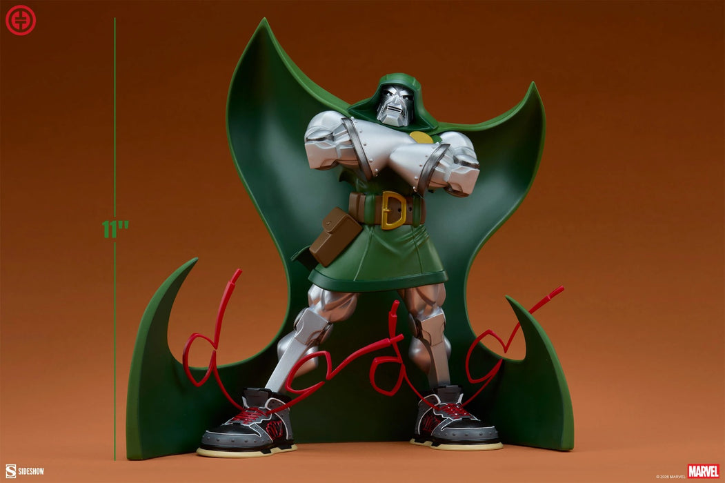 Sideshow Designer Collectible Statue: Marvel - Doctor Doom 10 Pulgadas