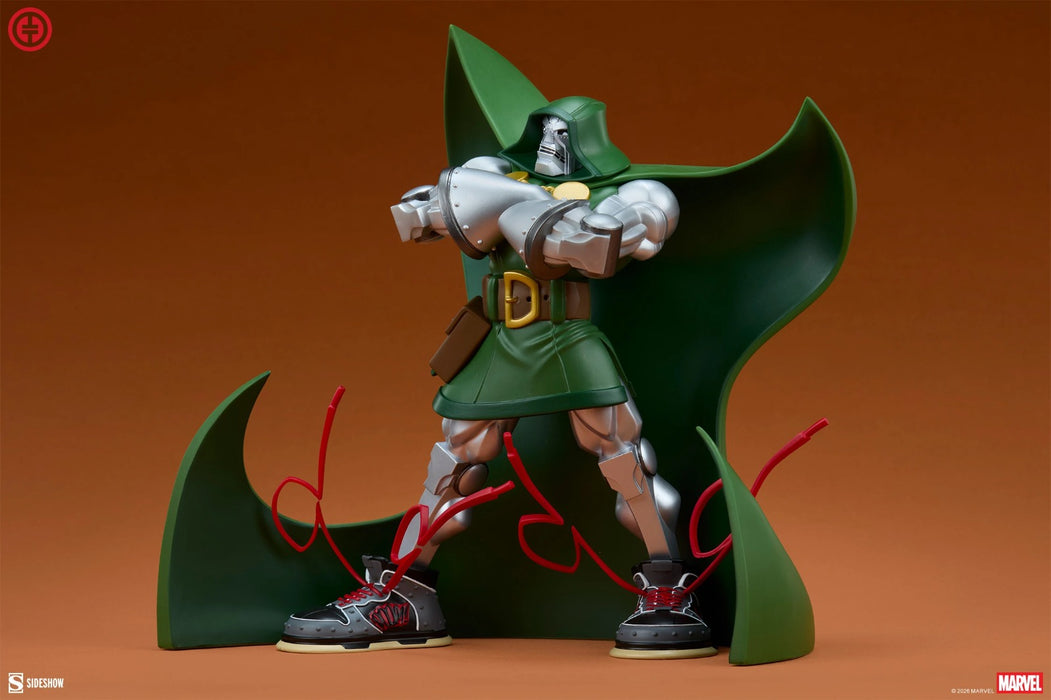 Sideshow Designer Collectible Statue: Marvel - Doctor Doom 10 Pulgadas