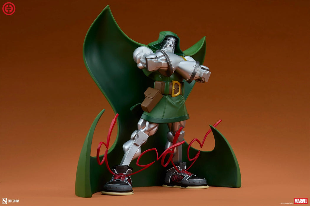 Sideshow Designer Collectible Statue: Marvel - Doctor Doom 10 Pulgadas
