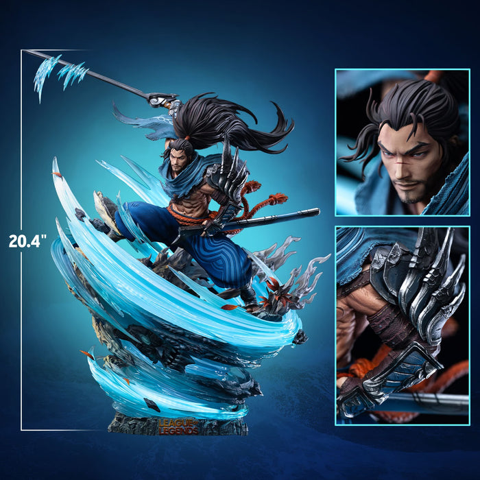 Jimei Palace Statue: League of Legends - The Unforgiven Yasuo 20 Pulgadas