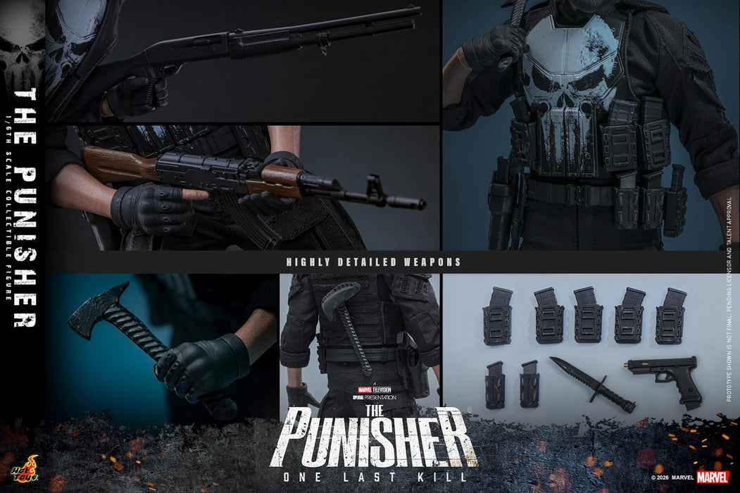 Hot toys Television Masterpiece Series: Marvel The Punisher One Last Kill - Punisher Escala 1/6