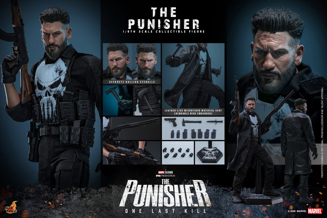 Hot toys Television Masterpiece Series: Marvel The Punisher One Last Kill - Punisher Escala 1/6