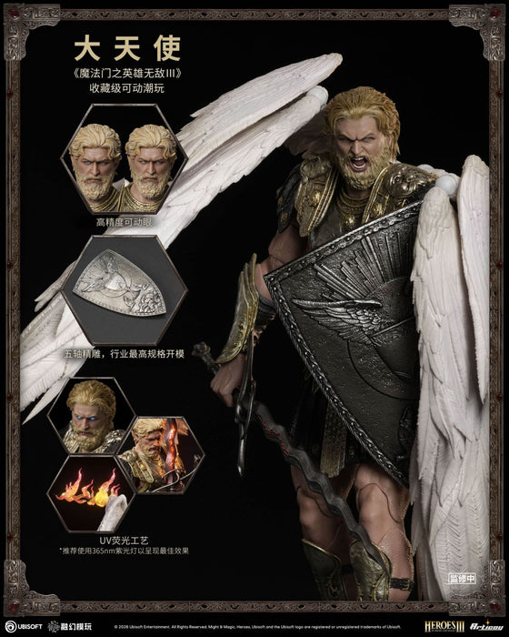 Fusion Fantasy: Heroes of Might and Magic III - Archangel Deluxe Escala 1/12