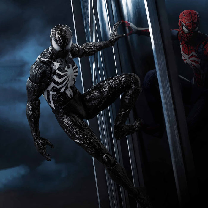 Threezero DLX Series: Marvel Spider-Man 2 - Spider-Man Peter Parker Traje de Simbionte