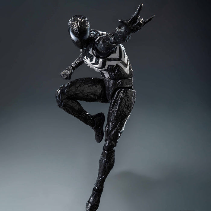 Threezero DLX Series: Marvel Spider-Man 2 - Spider-Man Peter Parker Traje de Simbionte