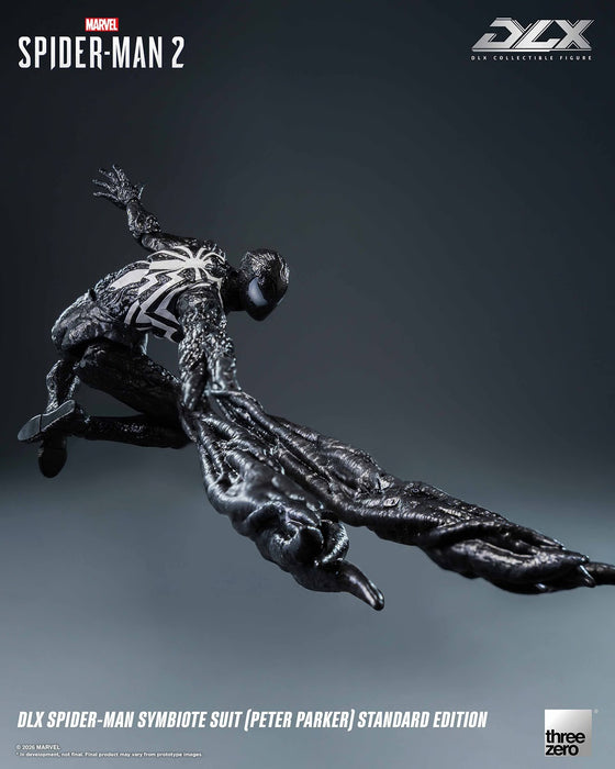 Threezero DLX Series: Marvel Spider-Man 2 - Spider-Man Peter Parker Traje de Simbionte