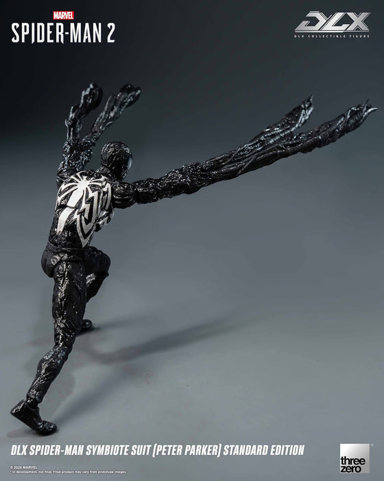 Threezero DLX Series: Marvel Spider-Man 2 - Spider-Man Peter Parker Traje de Simbionte
