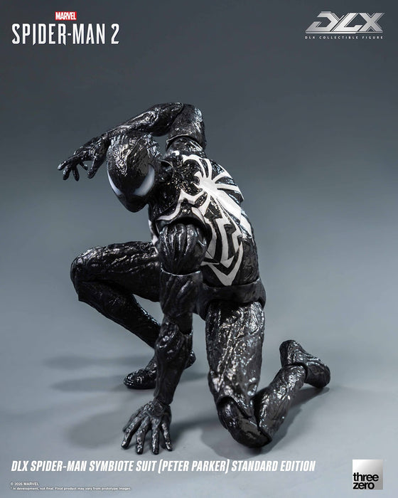 Threezero DLX Series: Marvel Spider-Man 2 - Spider-Man Peter Parker Traje de Simbionte