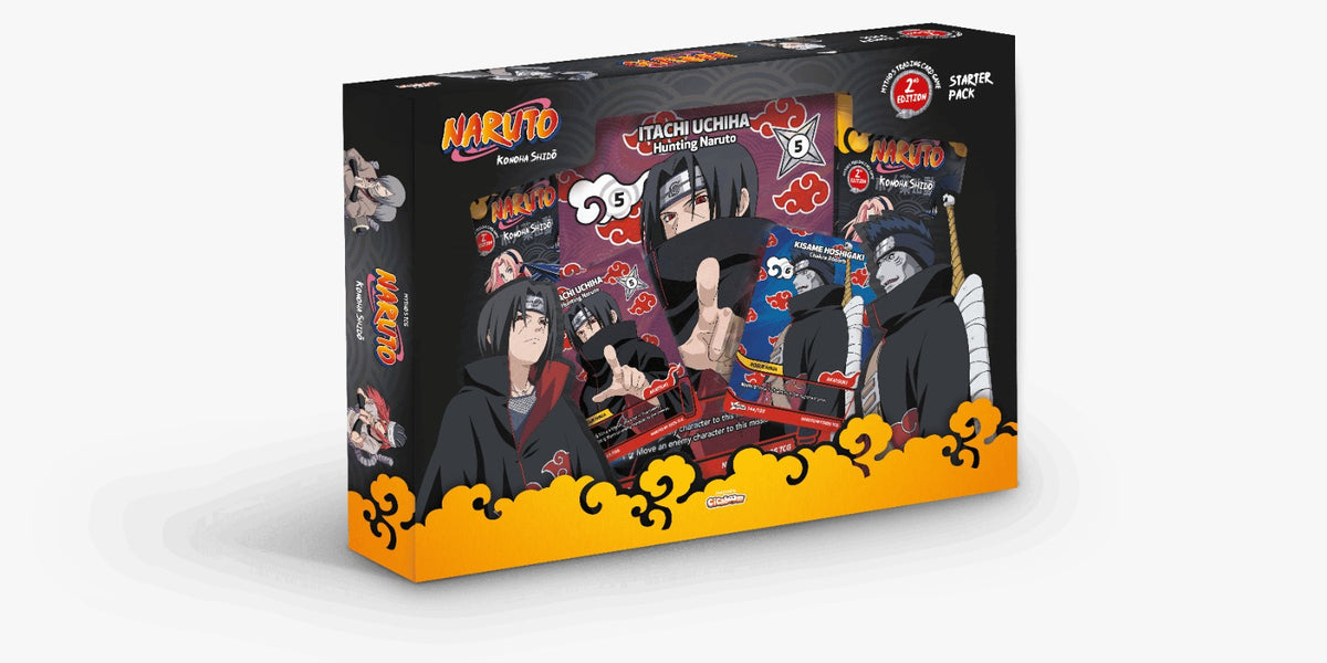 Naruto Mythos TCG: Konoha Shido Set 1 Edicion 2 - Itachi Starter