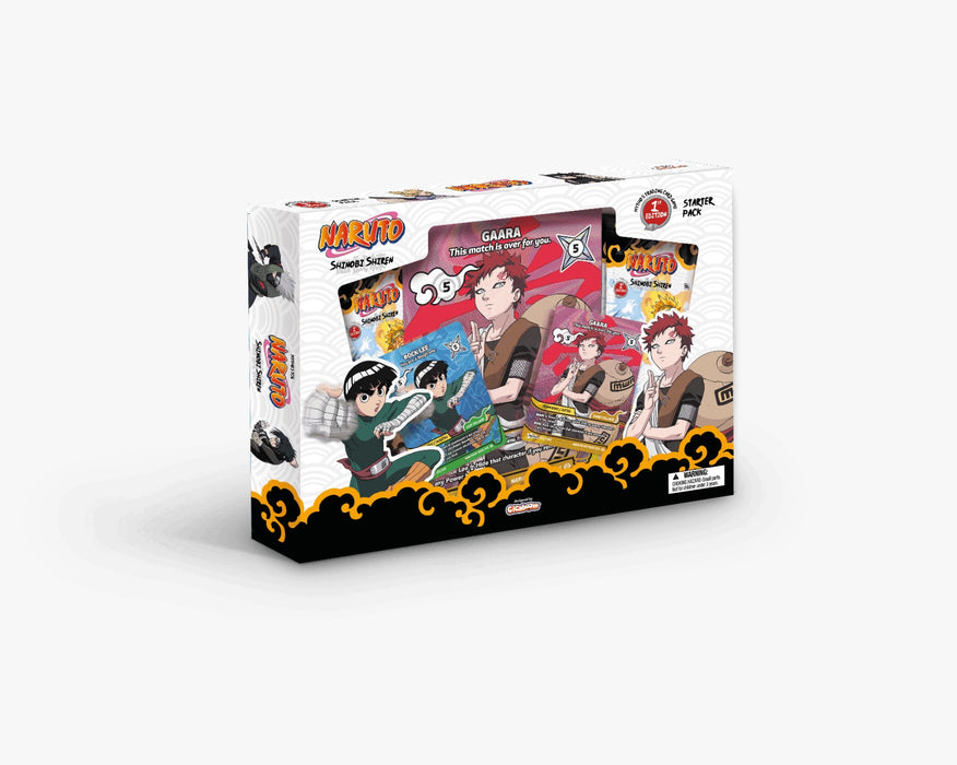 Naruto Mythos TCG: Shinobi Shiren Set 2 Edicion 1 - Gaara Starter Pack En Ingles