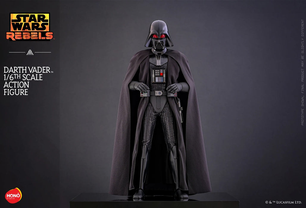Hono Studio Action Figure: Star Wars Rebels - Darth Vader Escala 1/6