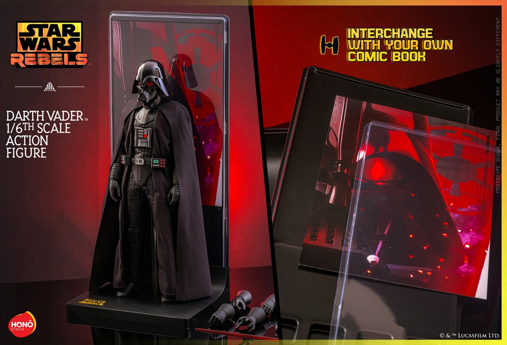 Hono Studio Action Figure: Star Wars Rebels - Darth Vader Escala 1/6