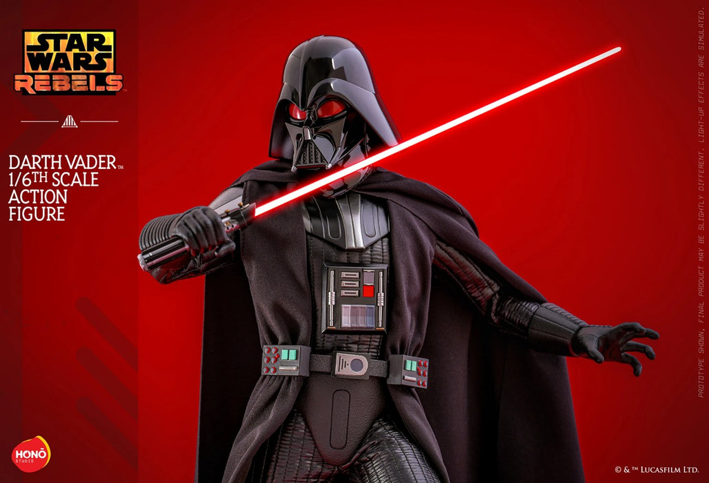 Hono Studio Action Figure: Star Wars Rebels - Darth Vader Escala 1/6