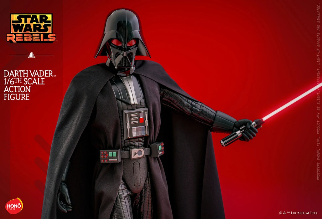Hono Studio Action Figure: Star Wars Rebels - Darth Vader Escala 1/6