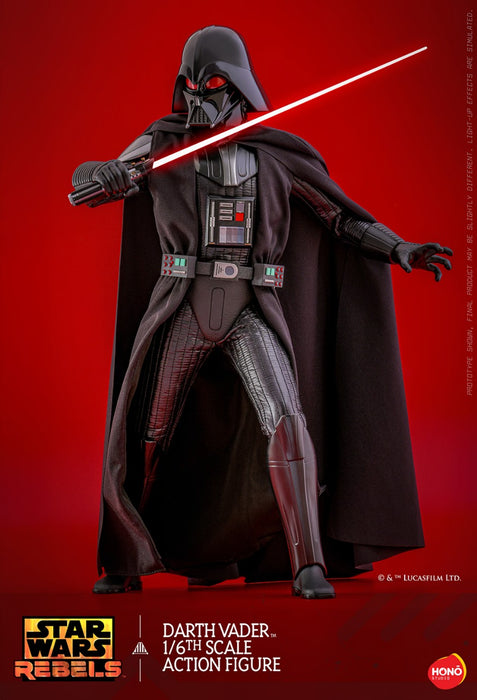 Hono Studio Action Figure: Star Wars Rebels - Darth Vader Escala 1/6