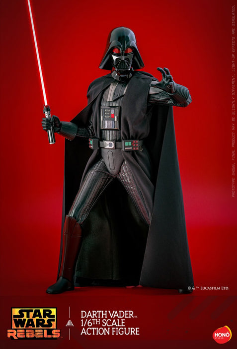 Hono Studio Action Figure: Star Wars Rebels - Darth Vader Escala 1/6