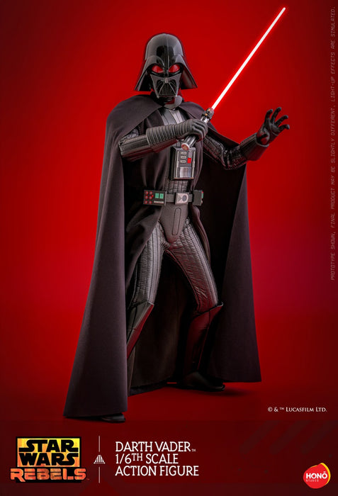 Hono Studio Action Figure: Star Wars Rebels - Darth Vader Escala 1/6