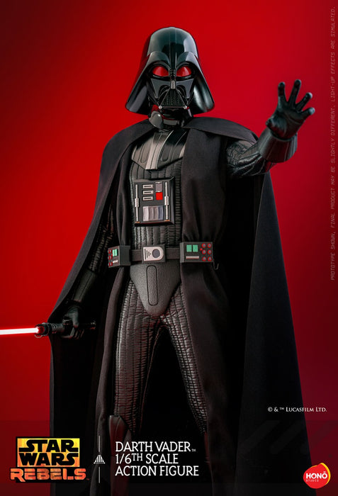 Hono Studio Action Figure: Star Wars Rebels - Darth Vader Escala 1/6