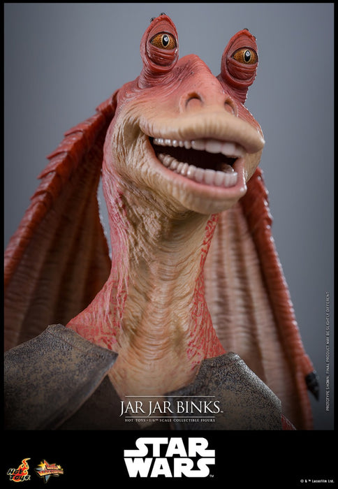 Hot Toys Movie Masterpiece Series: Star Wars La Amenaza Fantasma - Jar Jar Binks Escala 1/6