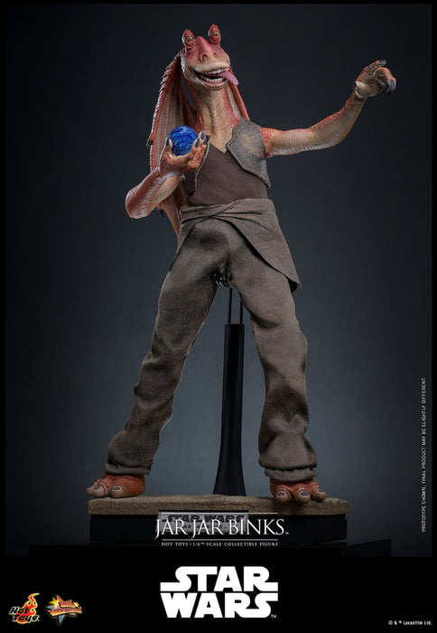 Hot Toys Movie Masterpiece Series: Star Wars La Amenaza Fantasma - Jar Jar Binks Escala 1/6