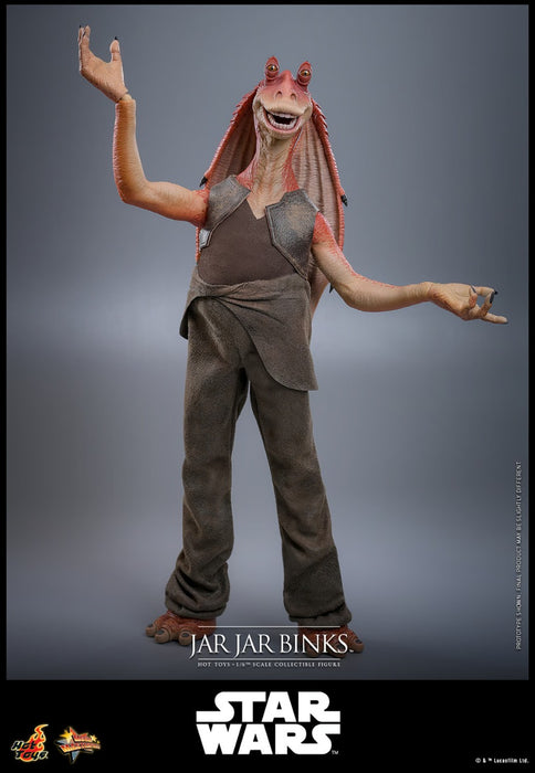 Hot Toys Movie Masterpiece Series: Star Wars La Amenaza Fantasma - Jar Jar Binks Escala 1/6