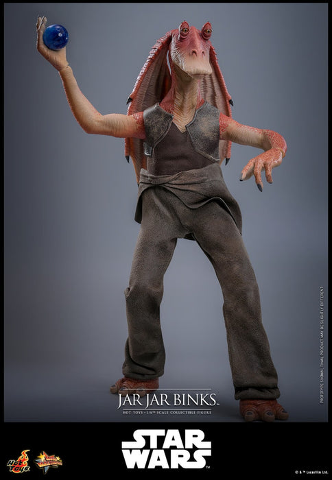 Hot Toys Movie Masterpiece Series: Star Wars La Amenaza Fantasma - Jar Jar Binks Escala 1/6