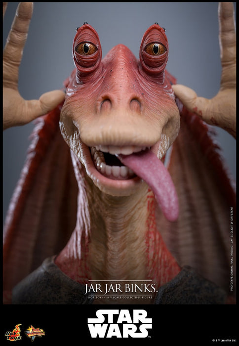 Hot Toys Movie Masterpiece Series: Star Wars La Amenaza Fantasma - Jar Jar Binks Escala 1/6