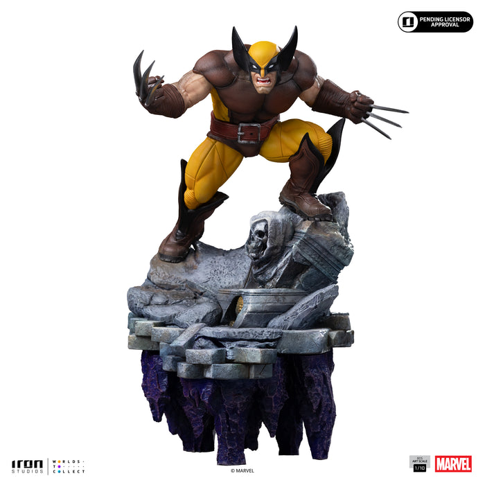 Iron Studios Infinity Gauntlet Diorama: Marvel - Wolverine BDS Escala de Arte 1/10