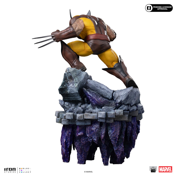 Iron Studios Infinity Gauntlet Diorama: Marvel - Wolverine BDS Escala de Arte 1/10