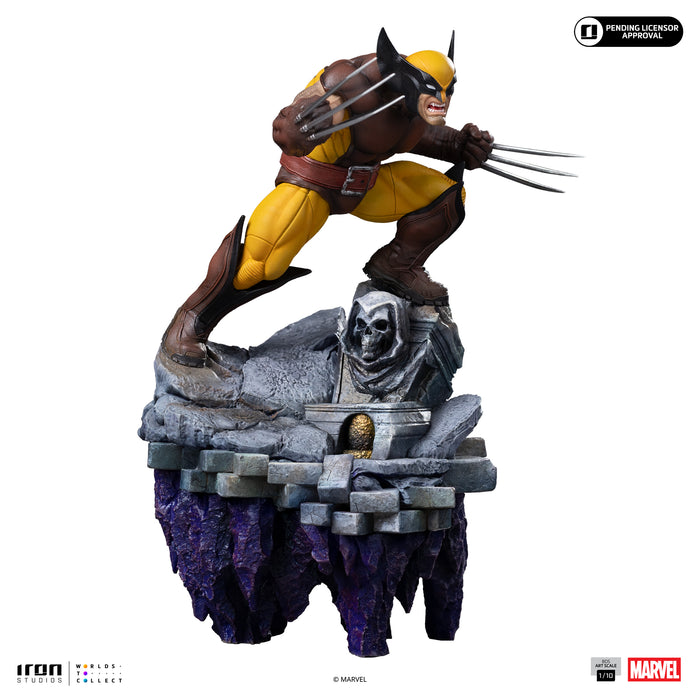 Iron Studios Infinity Gauntlet Diorama: Marvel - Wolverine BDS Escala de Arte 1/10