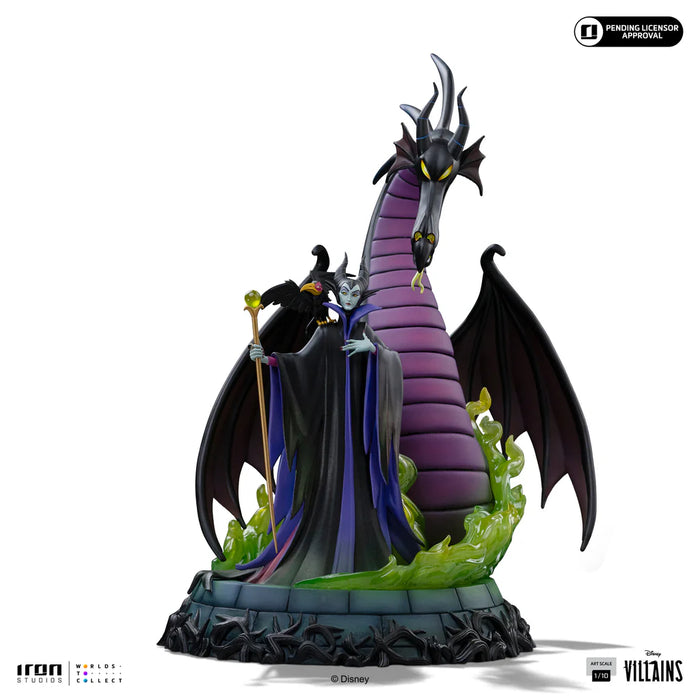 Iron Studios: Disney Villanos - Malefica Escala de Arte 1/10