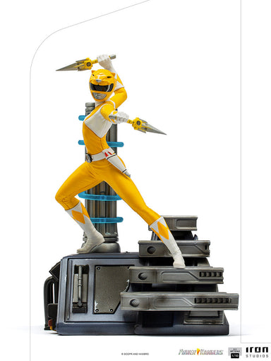 IRON Studios: Power Rangers - Yellow Ranger Escala de Arte 1/10