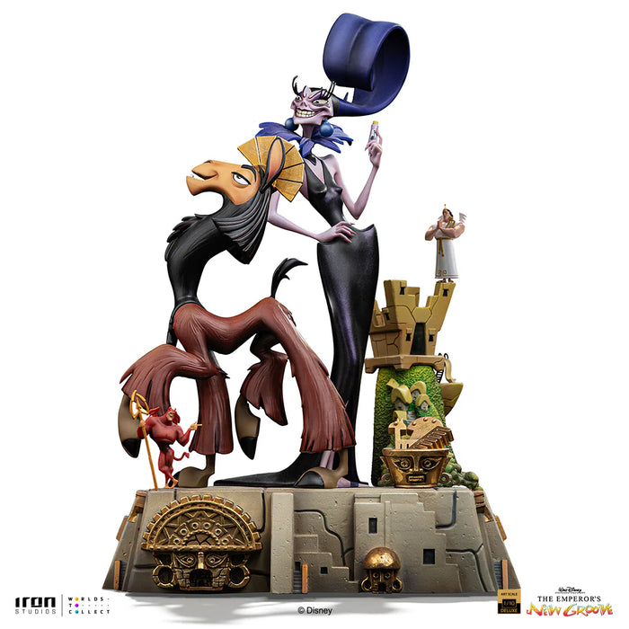 IRON Studios: Las Locuras Del Emperador - Kuzko and Yzma - Escala de Arte 1/10