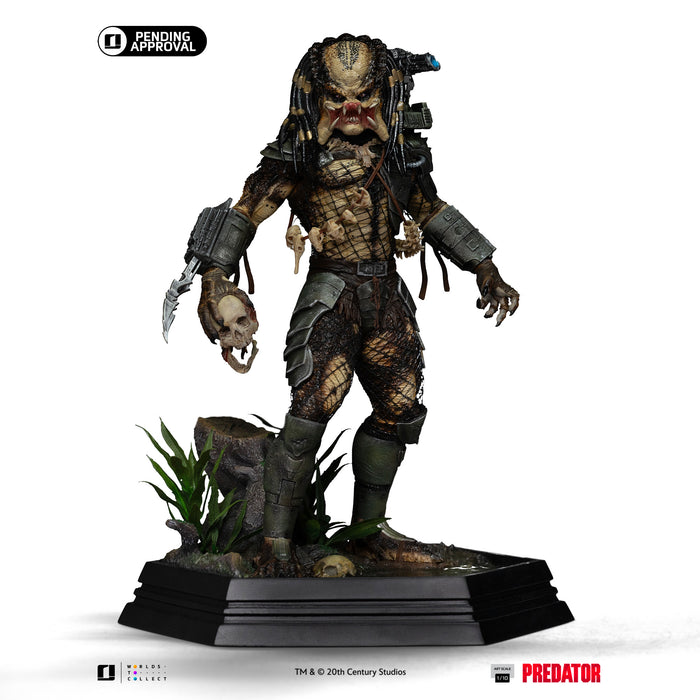 IRON Studios: Depredador - Depredador Cazador de la Jungla Escala De Arte 1/10