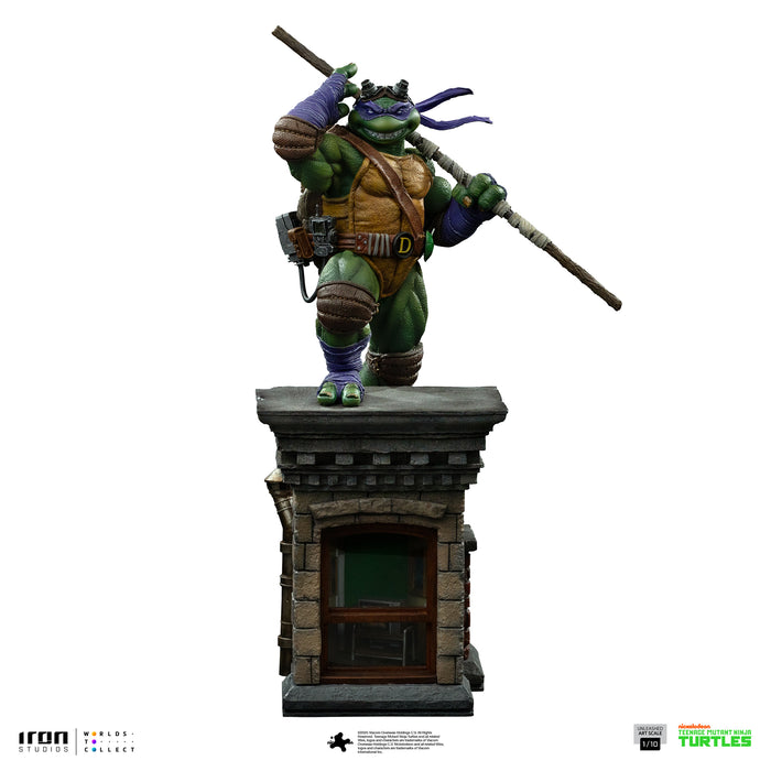 Iron Studios: TMNT Tortugas Ninja - Donatello Unleashed Escala de Arte 1/10