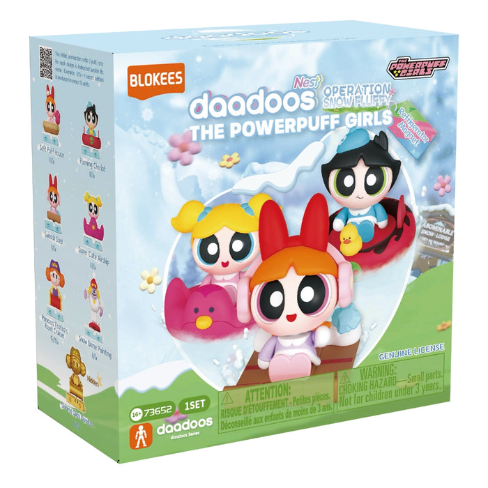 Blokees Chicas Superpoderosas Daadoos Nest Series: 01 Operation Snow Fluffy - Unitario 73652