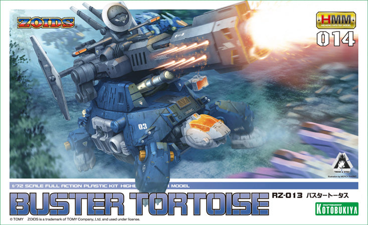 Kotobukiya: Zoids - RZ 013 Buster Tortoise Kit de Plastico